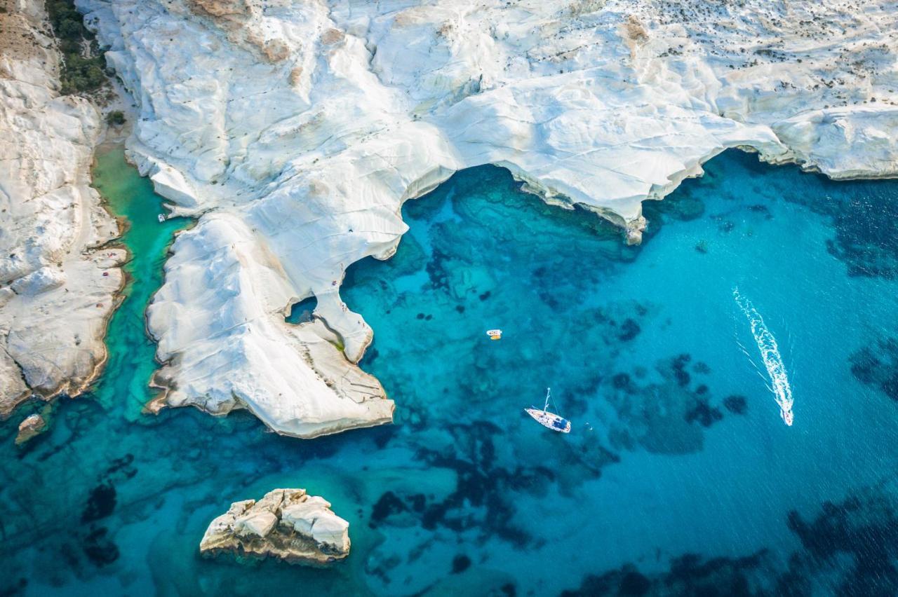 Psaravolada Hotel Milos Agia Kiriaki Beach  Dış mekan fotoğraf